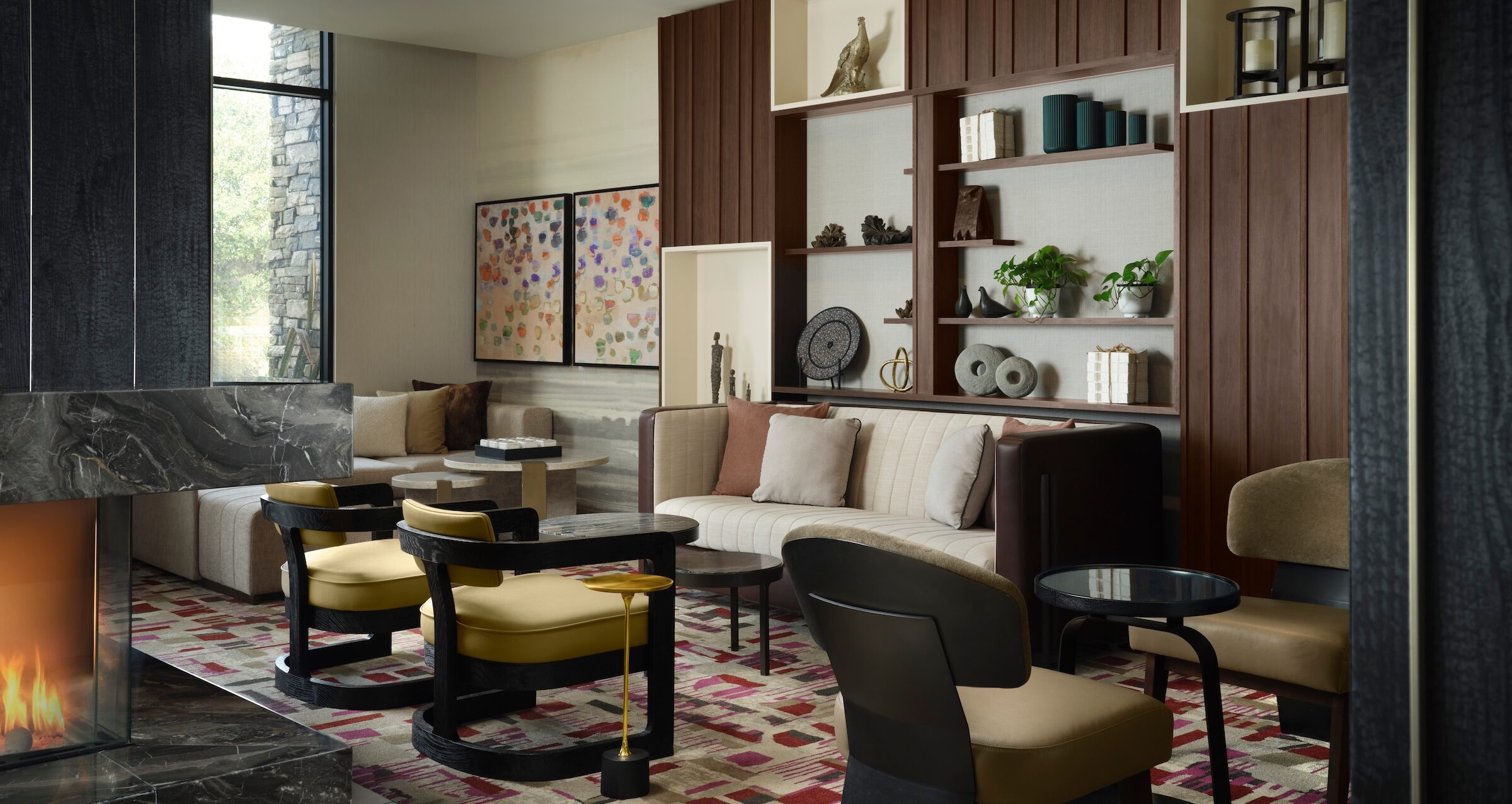 Napa lobby seating area